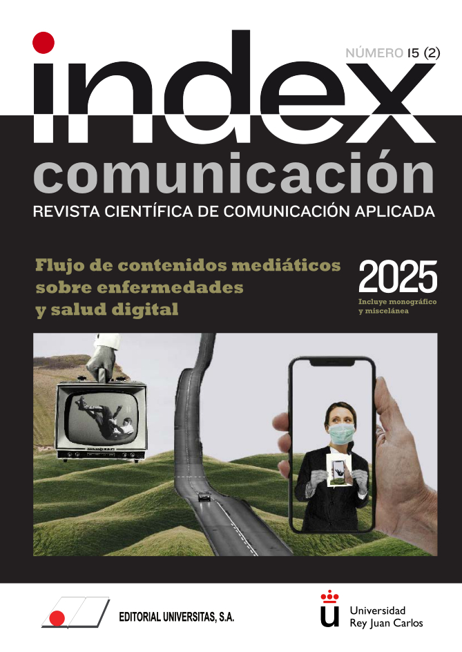 Portada de la revista index.comunicación