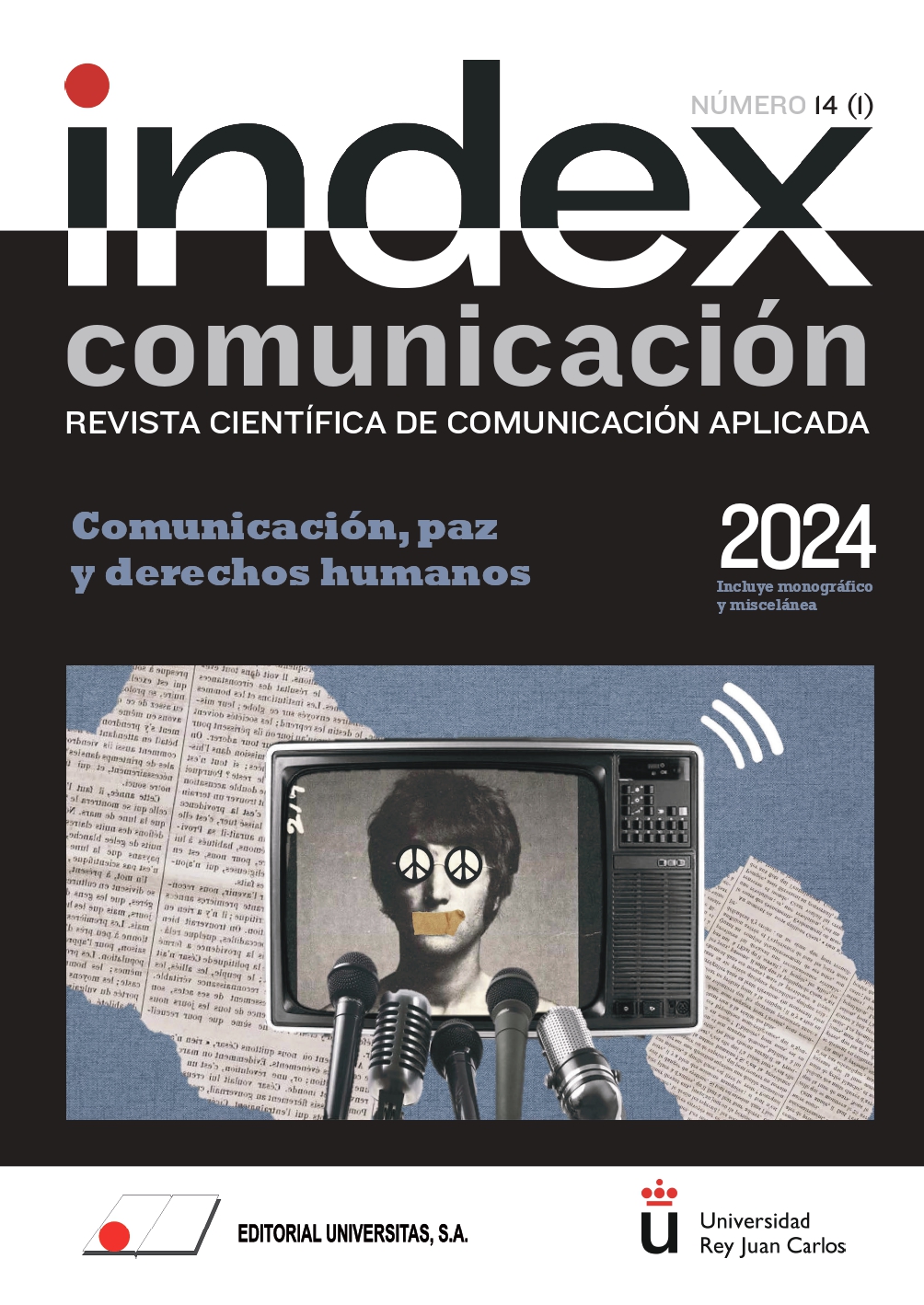 					View Vol. 14 No. 1 (2024): Communication, peace and human rights
				